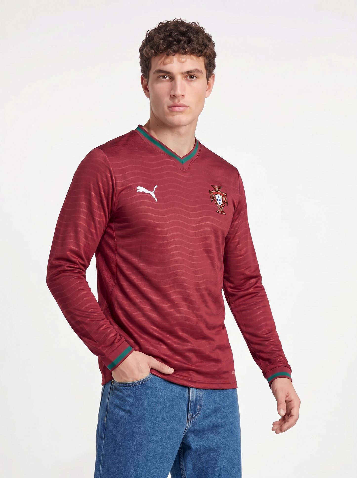 CAMISETA DE MANGA LARGA LOCAL DE PORTUGAL 2026