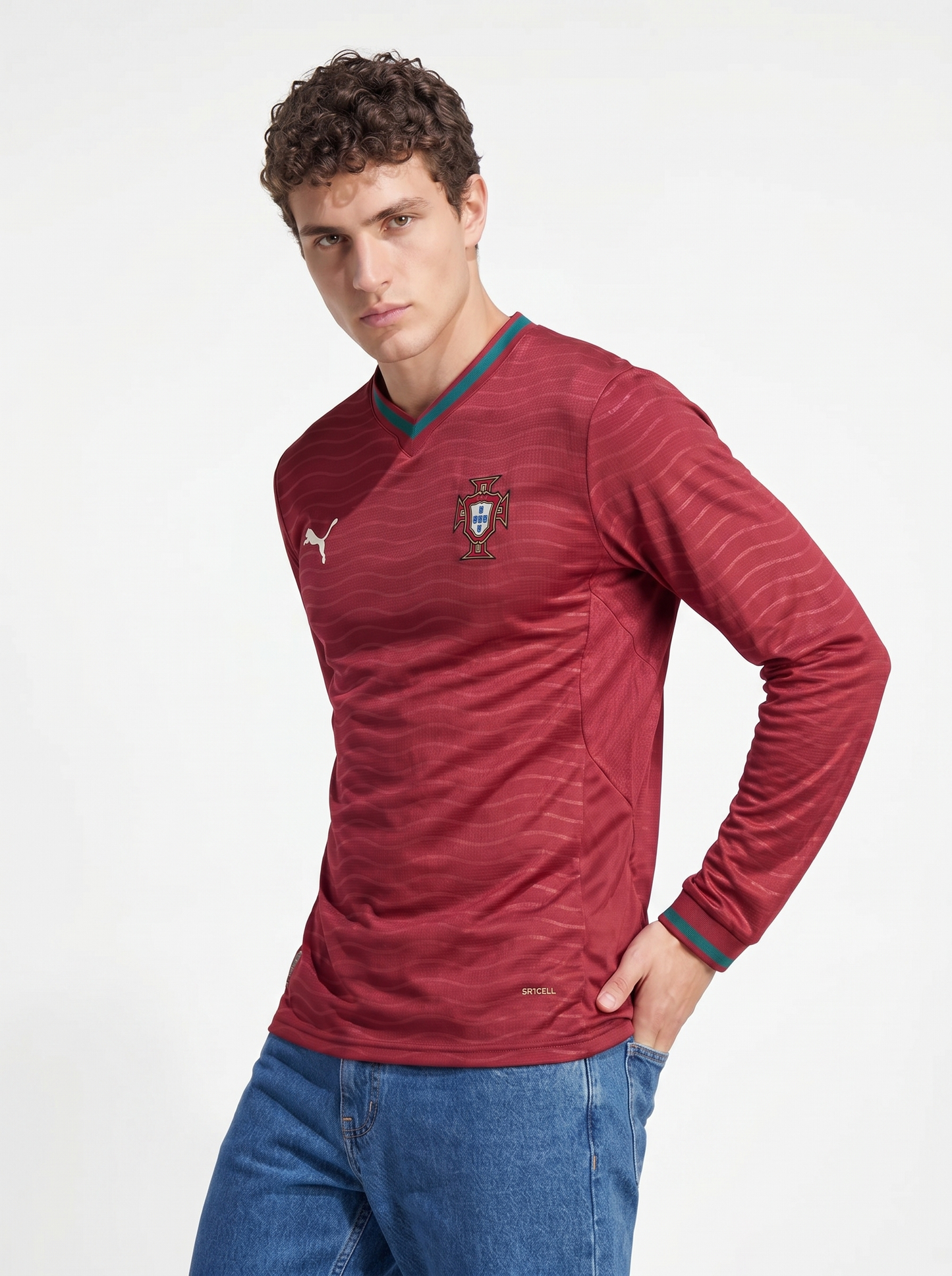 CAMISETA DE MANGA LARGA LOCAL DE PORTUGAL 2026