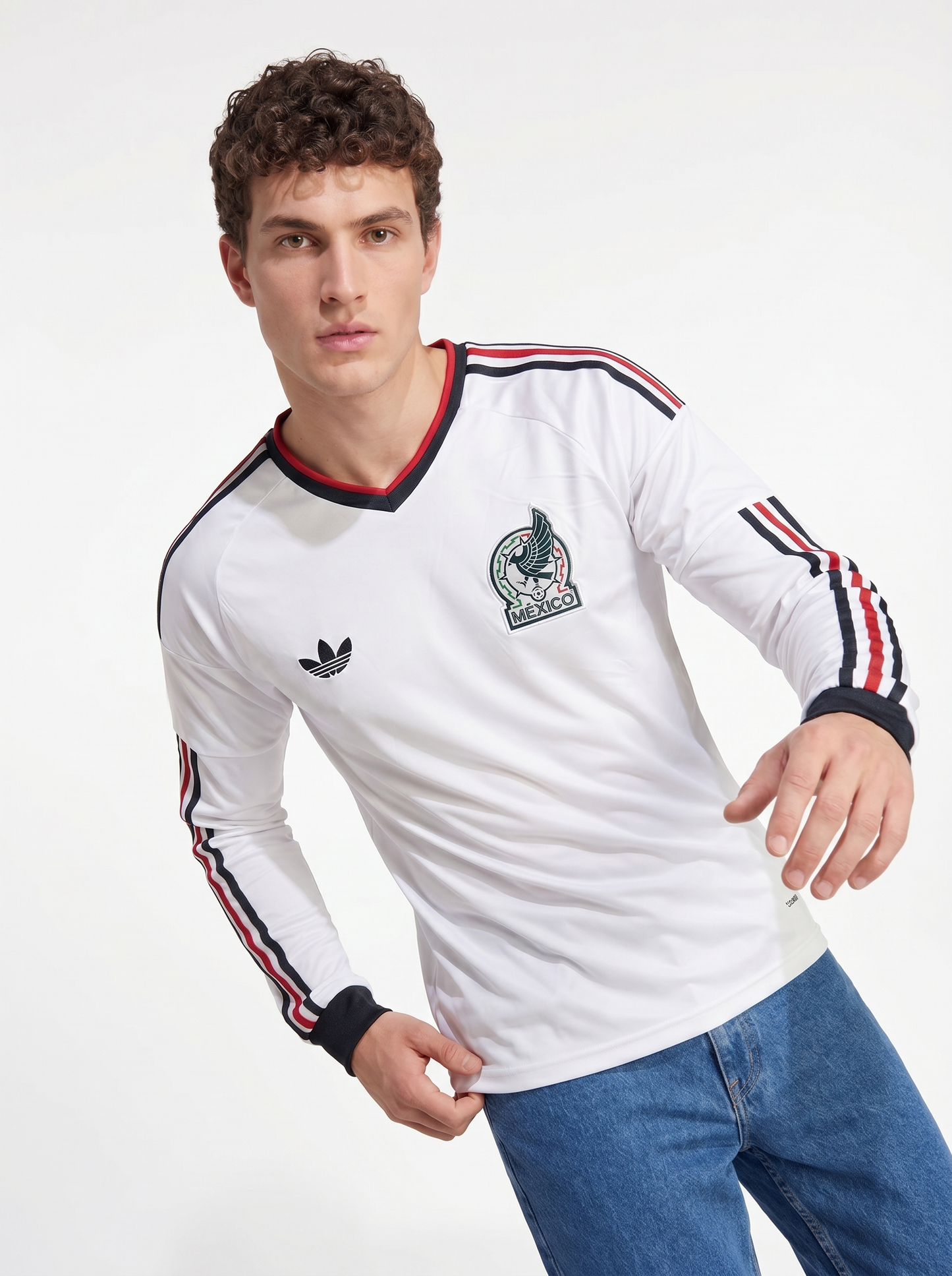 CAMISETA DE MANGA LARGA VISITANTE MÉXICO 2026