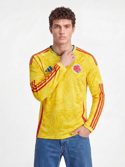CAMISETA DE LOCAL MANGA LARGA COLOMBIA 2026