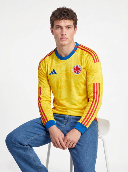 CAMISETA DE LOCAL MANGA LARGA COLOMBIA 2026