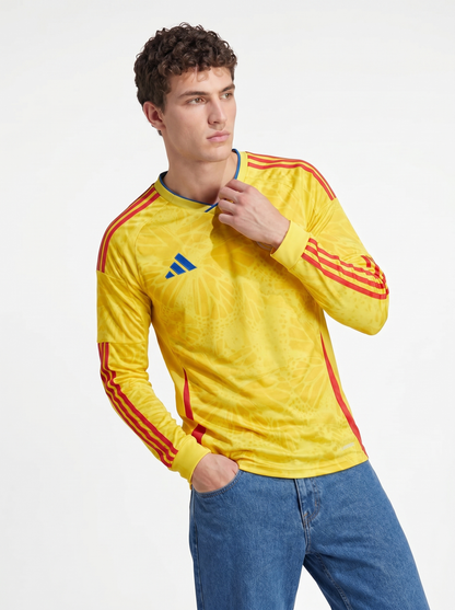 CAMISETA DE LOCAL MANGA LARGA COLOMBIA 2026