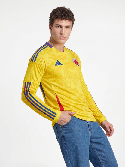 CAMISETA DE LOCAL MANGA LARGA COLOMBIA 2026