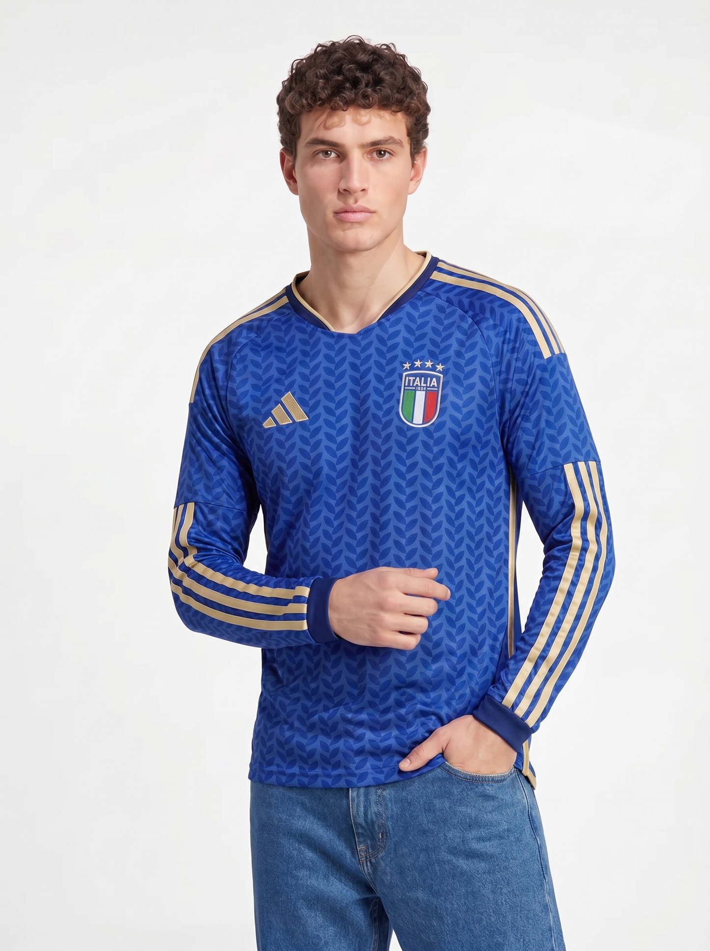 CAMISETA DE LOCAL MANGA LARGA ITALIA 2026