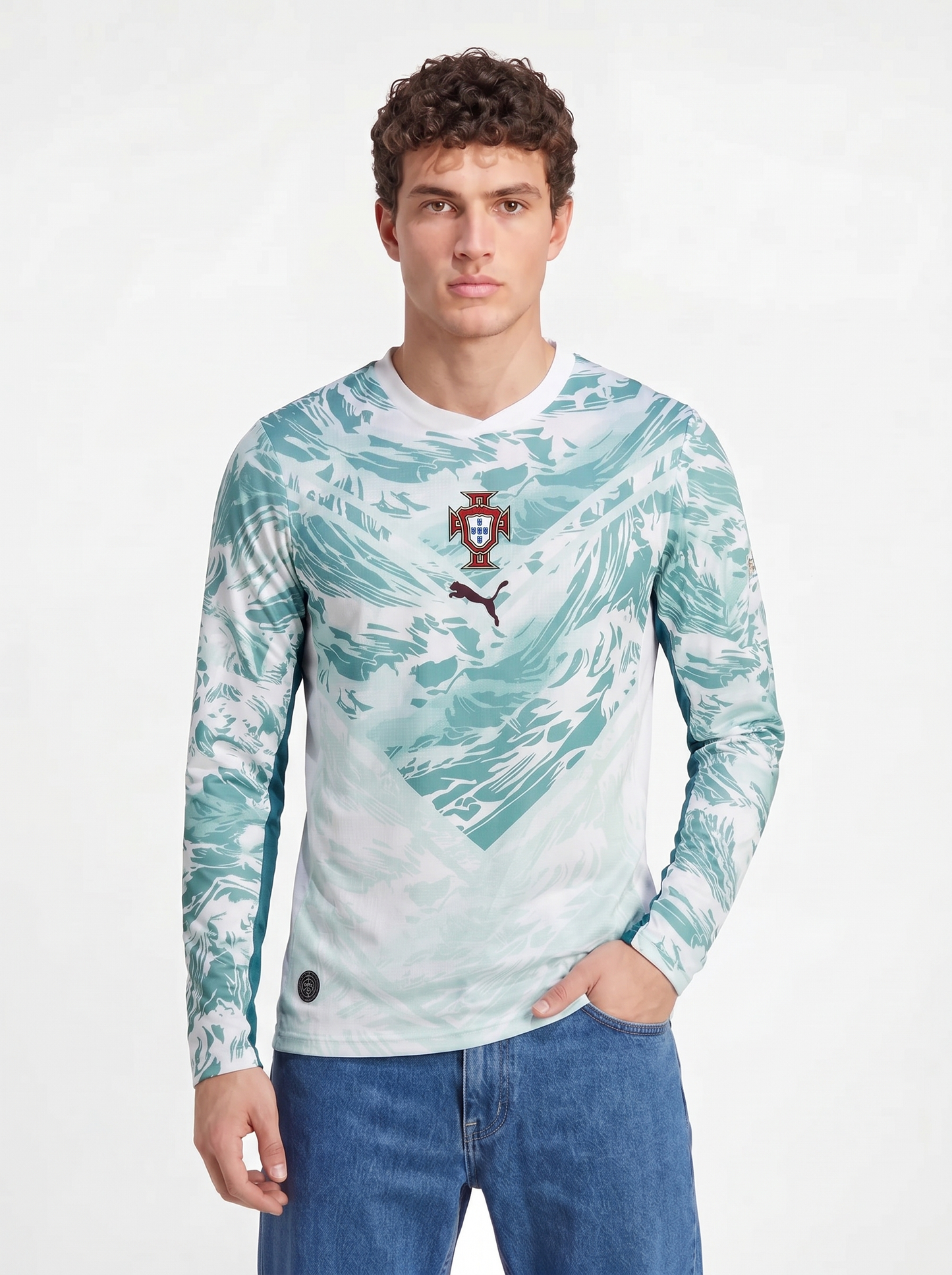 CAMISETA VISITANTE MANGA LARGA PORTUGAL 2026