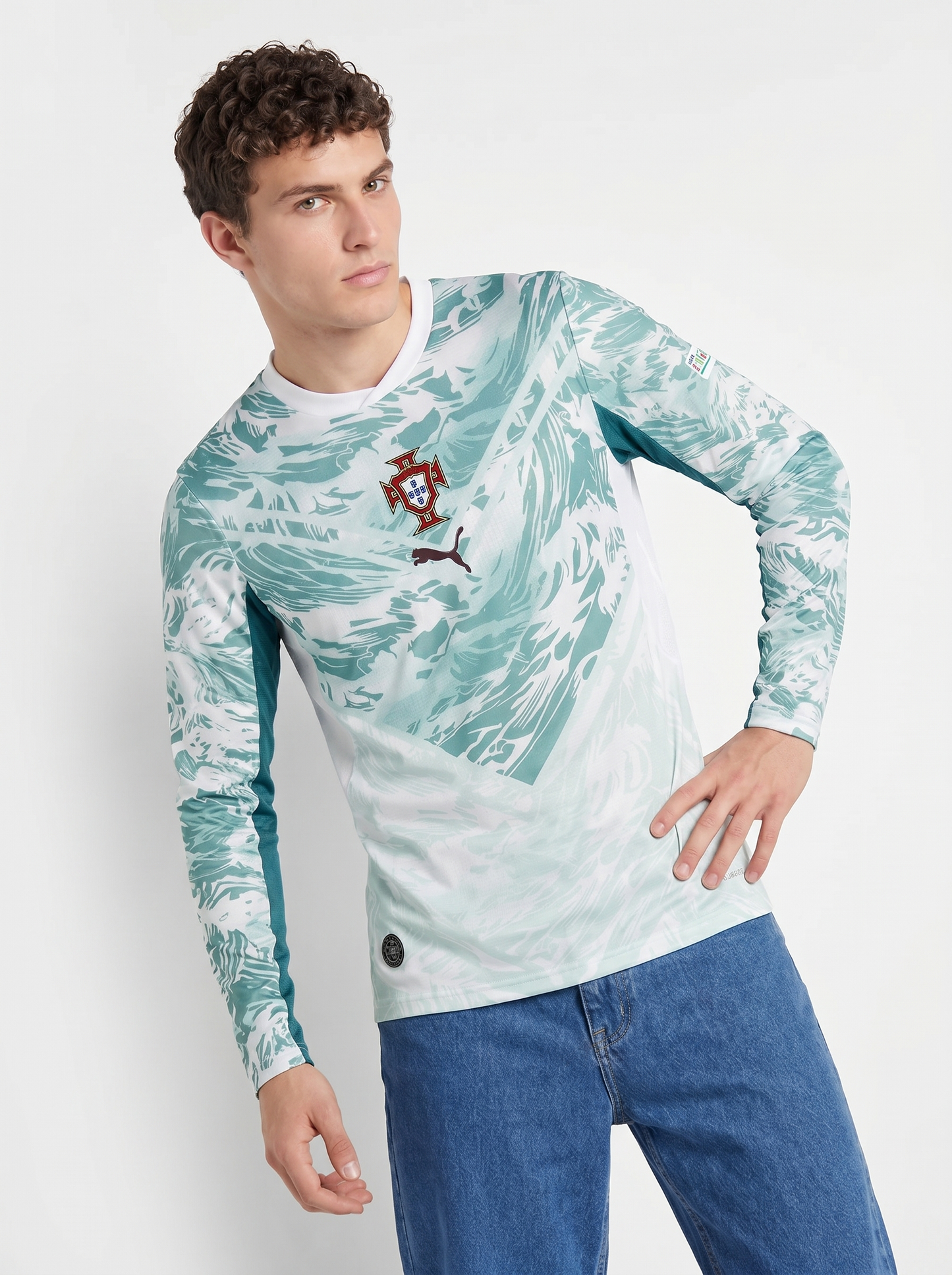 CAMISETA VISITANTE MANGA LARGA PORTUGAL 2026
