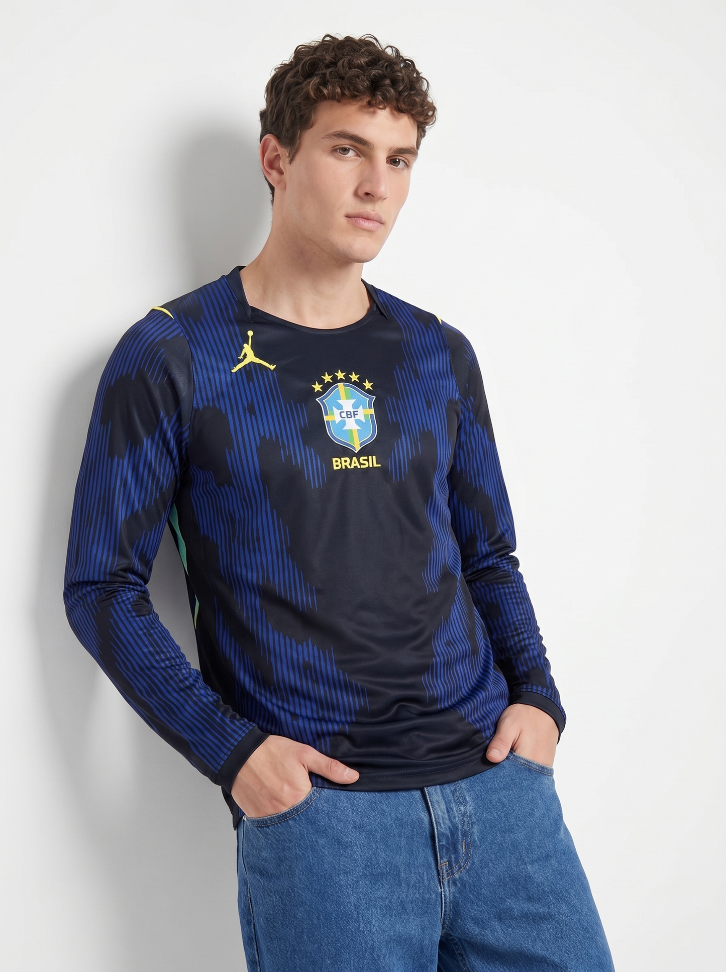 CAMISETA BRASIL 2026/27 MANGA LARGA LOCAL