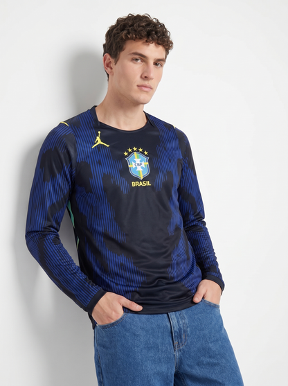 CAMISETA BRASIL 2026/27 MANGA LARGA LOCAL