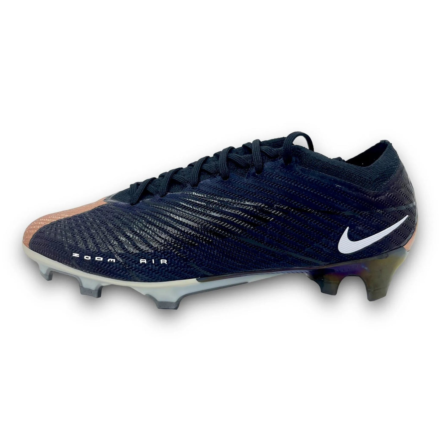 BOTAS DE FÚTBOL NIKE MERCURIAL VAPOR 15 ELITE FG NEGRO AZUL