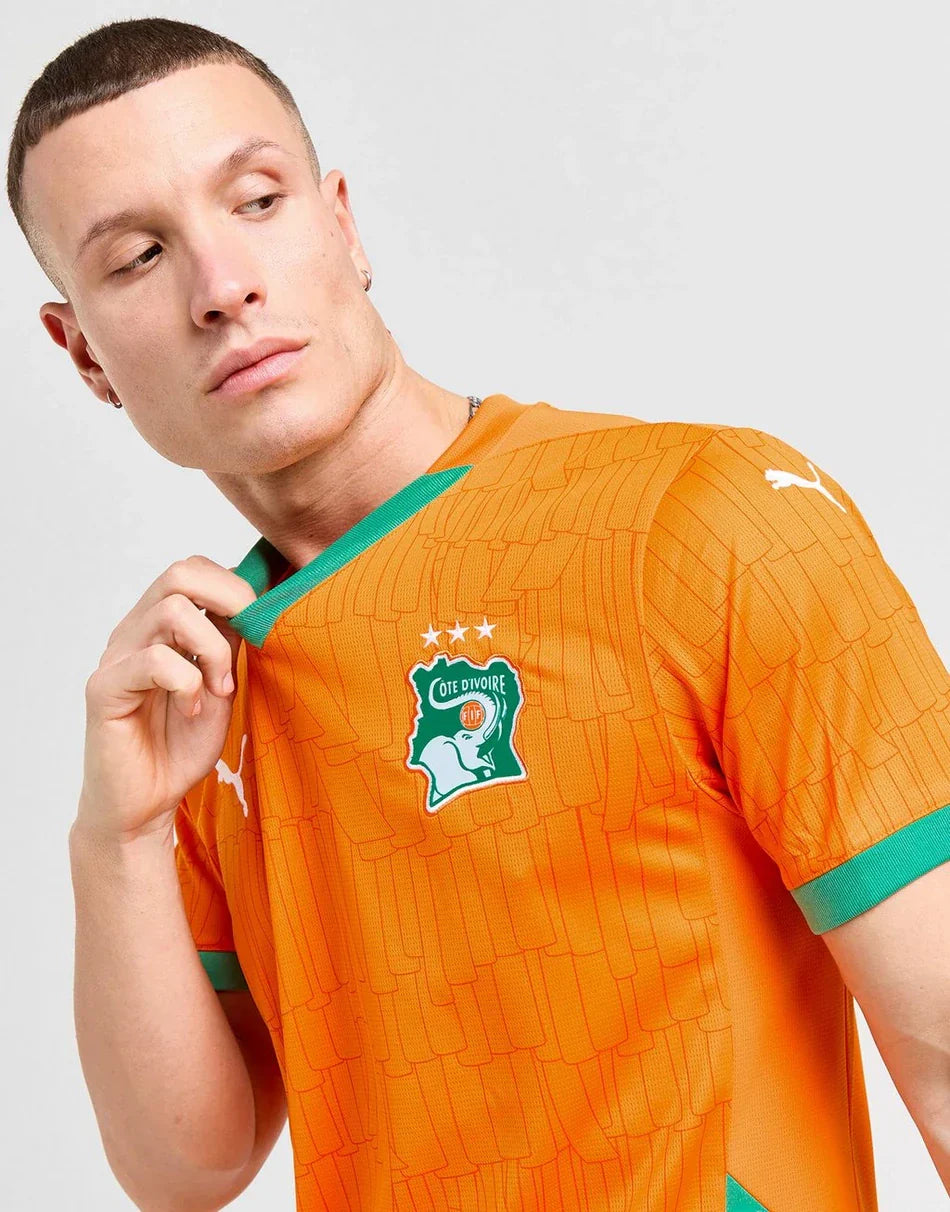 CAMISETA LOCAL COSTA DE MARFIL 2025