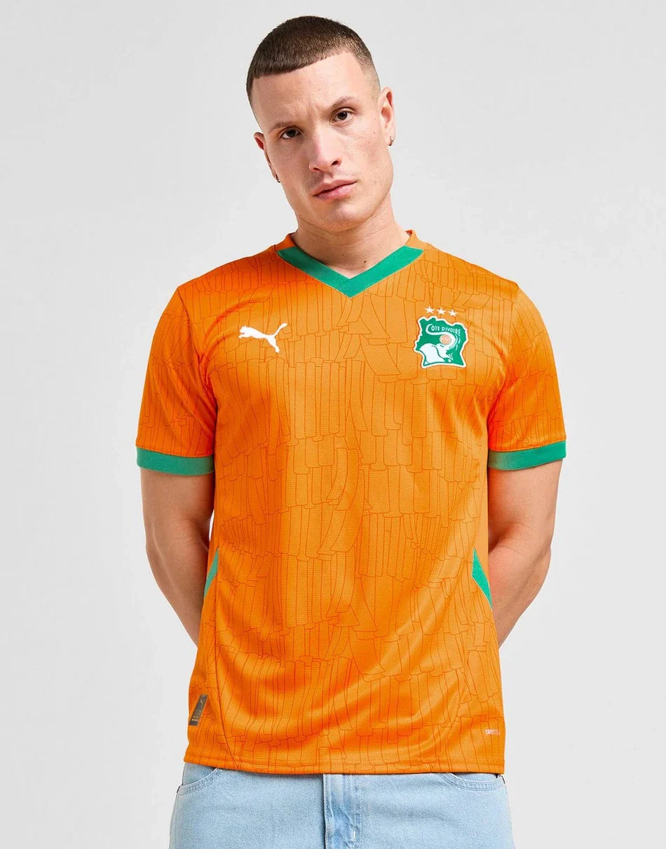 CAMISETA LOCAL COSTA DE MARFIL 2025