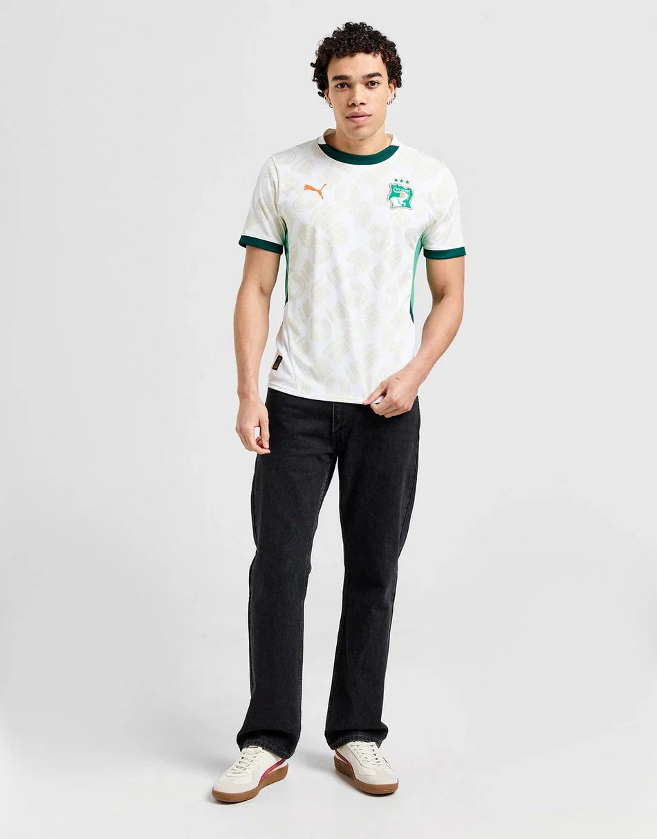 CAMISETA DE VISITANTE DE COSTA DE MARFIL 2025