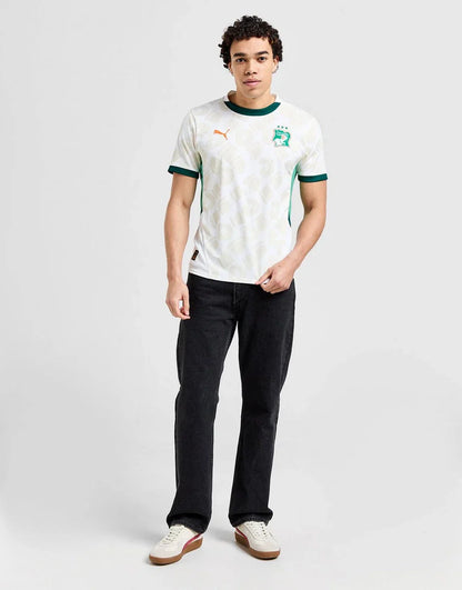 CAMISETA DE VISITANTE DE COSTA DE MARFIL 2025