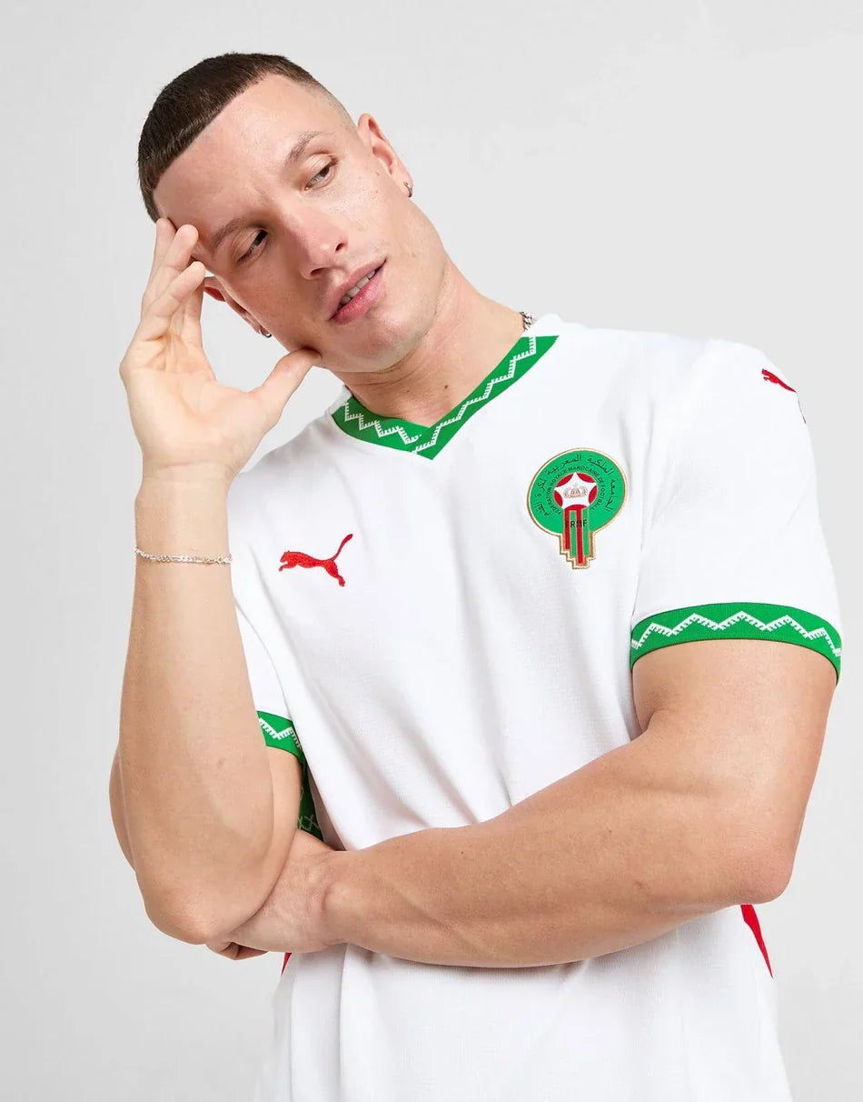 CAMISETA DE VISITANTE MARRUECOS 2025
