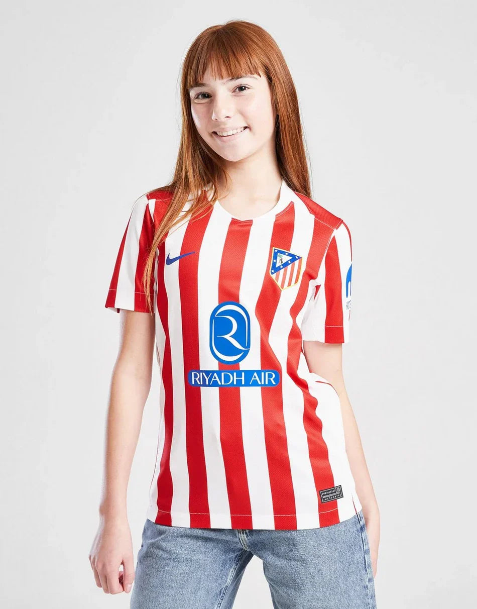 CAMISETA DE LOCAL NIKE ATLETICO MADRID 2025/26 JUNIOR