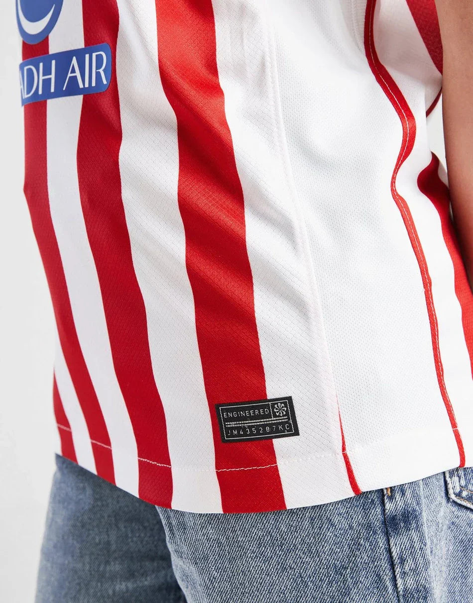 CAMISETA DE LOCAL NIKE ATLETICO MADRID 2025/26 JUNIOR