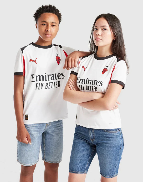 CAMISETA DE VISITANTE JUNIOR PUMA AC MILAN 2025/26