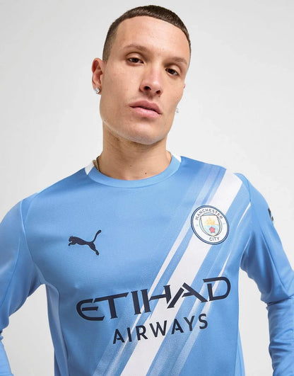 CAMISETA DE LOCAL DE MANGA LARGA PUMA MANCHESTER CITY FC 2025/26