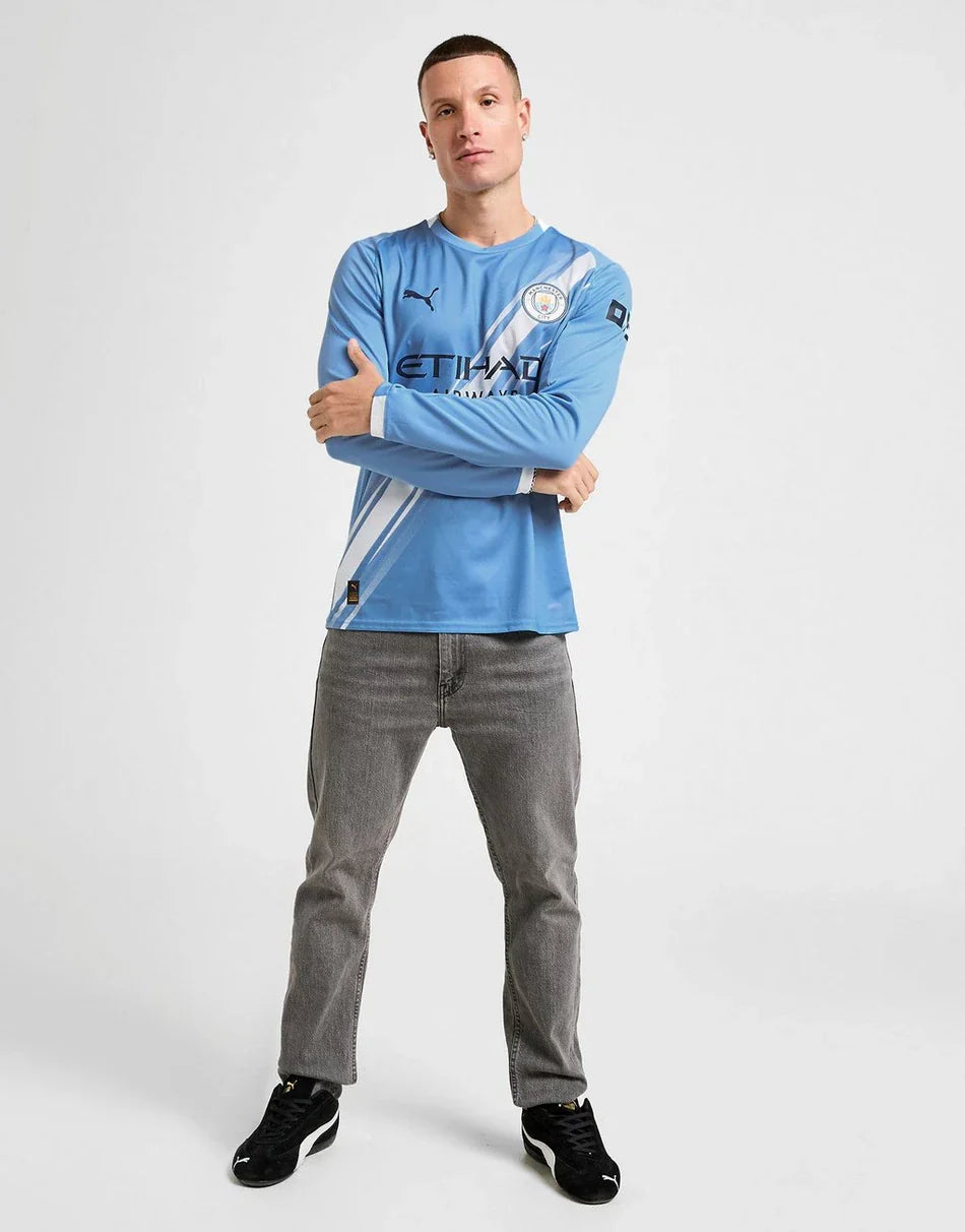 CAMISETA DE LOCAL DE MANGA LARGA PUMA MANCHESTER CITY FC 2025/26