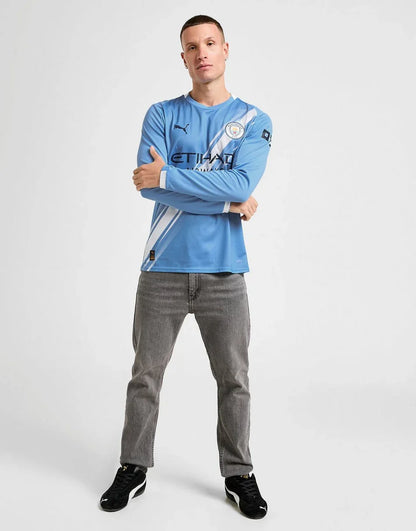 CAMISETA DE LOCAL DE MANGA LARGA PUMA MANCHESTER CITY FC 2025/26