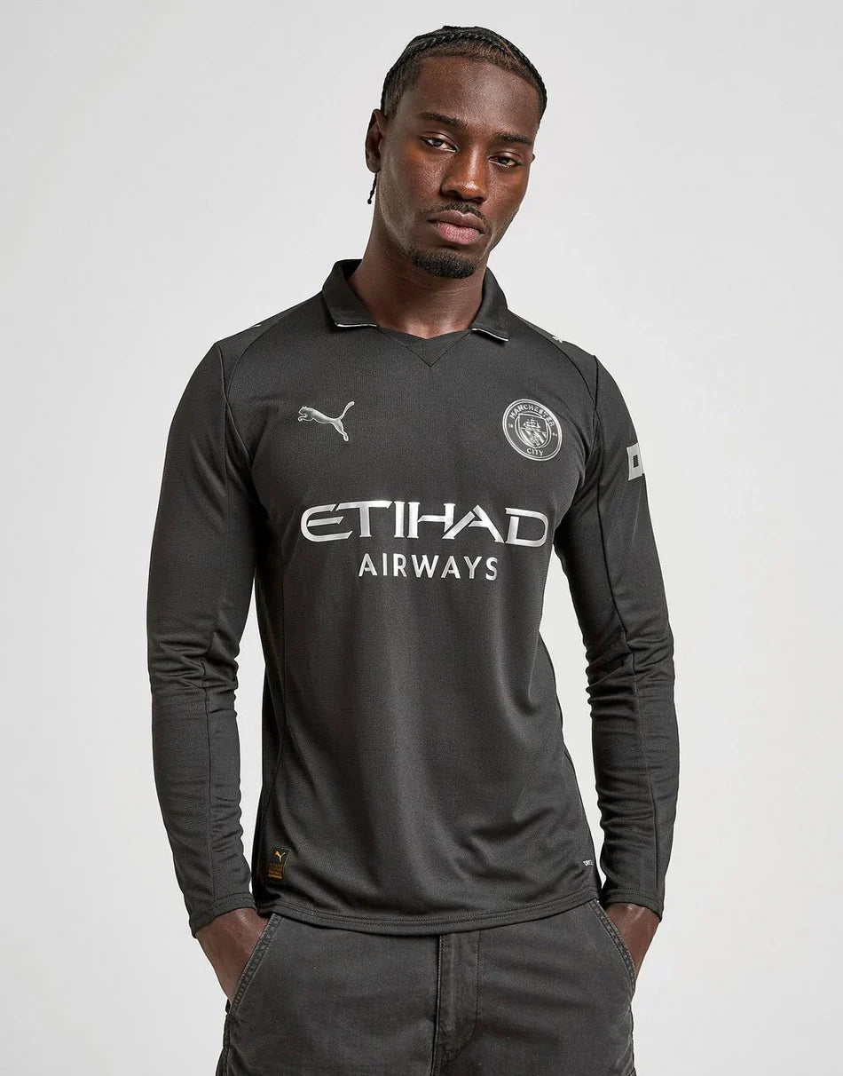 CAMISETA DE VISITANTE DE MANGA LARGA PUMA MANCHESTER CITY FC 2025/26