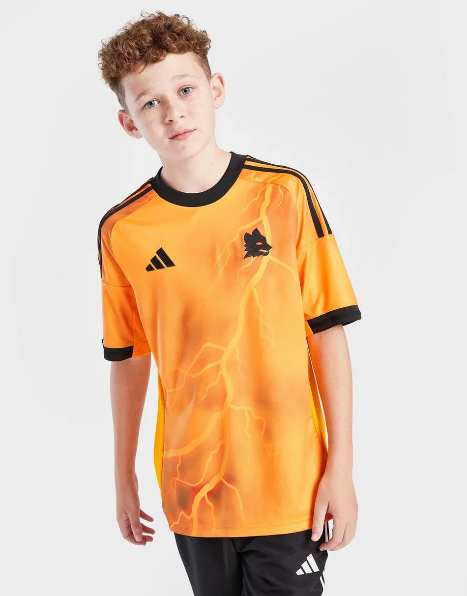CAMISETA ADIDAS AS ROMA 2025/26 SEGUNDA EQUIPACIÓN JUNIOR