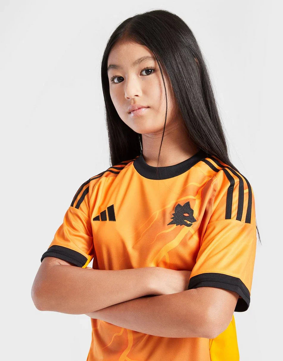 CAMISETA ADIDAS AS ROMA 2025/26 SEGUNDA EQUIPACIÓN JUNIOR