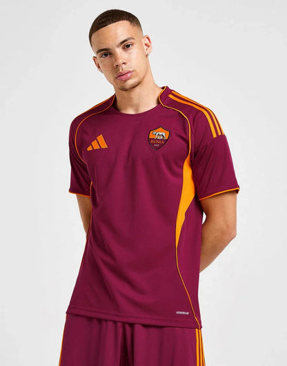 CAMISETA TITULAR ADIDAS AS ROMA 2025/26