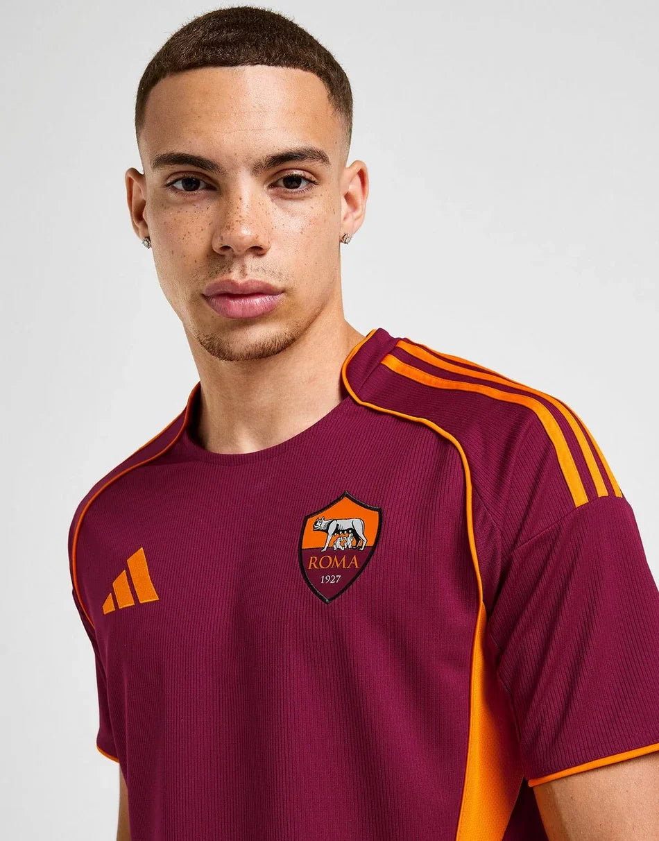 CAMISETA TITULAR ADIDAS AS ROMA 2025/26