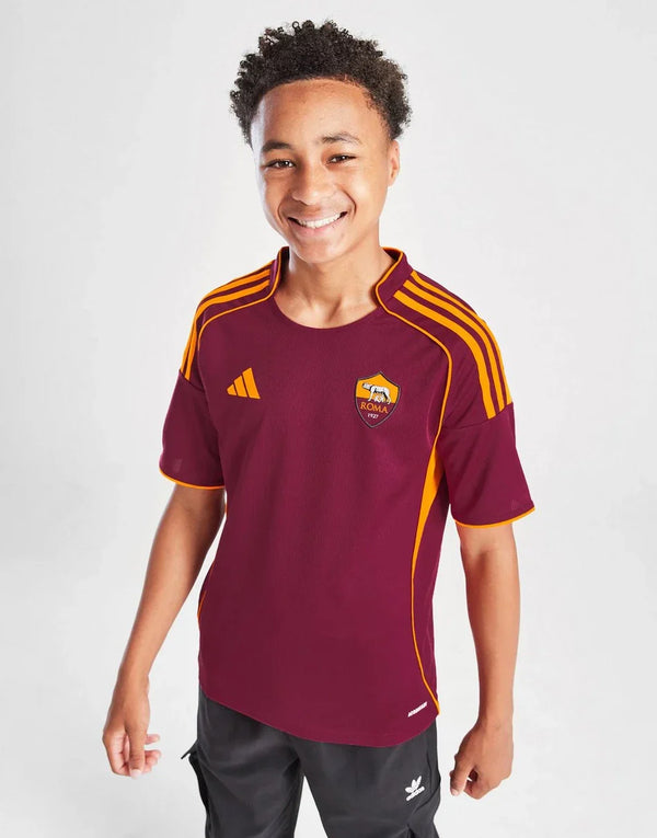 CAMISETA ADIDAS AS ROMA 2025/26 PRIMERA EQUIPACIÓN JUNIOR