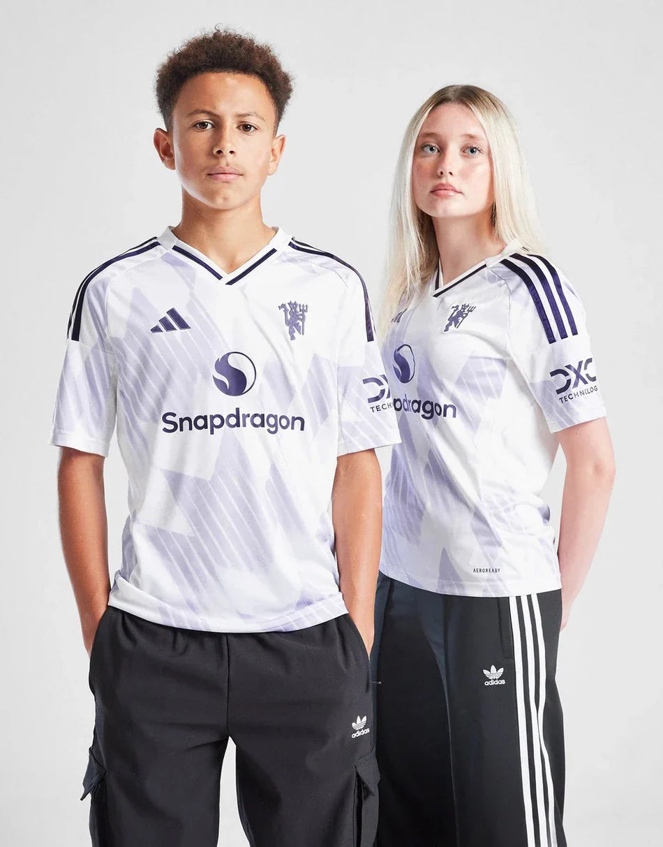 CAMISETA ADIDAS MANCHESTER UNITED FC 2025/26 SEGUNDA EQUIPACIÓN JÚNIOR