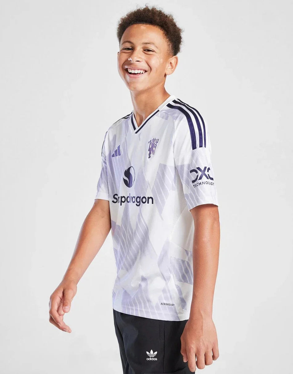CAMISETA ADIDAS MANCHESTER UNITED FC 2025/26 SEGUNDA EQUIPACIÓN JÚNIOR