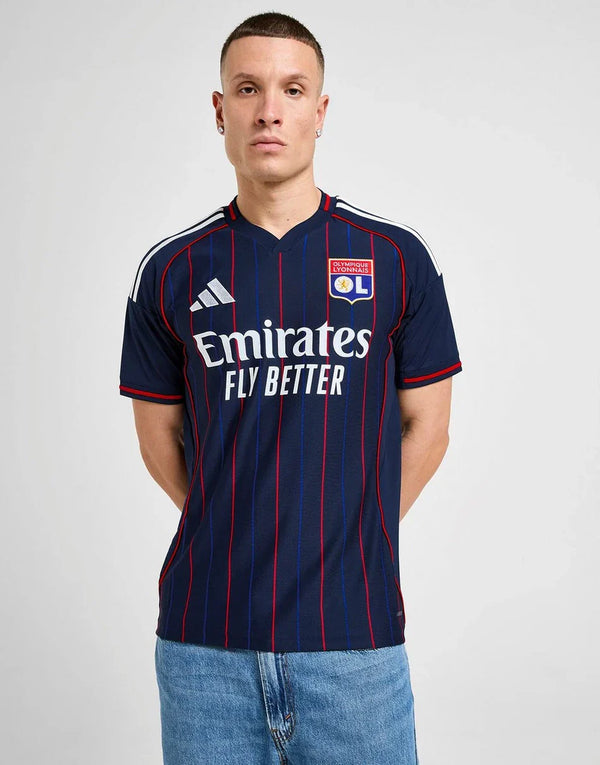 CAMISETA ADIDAS OLYMPIQUE LYON 2025/26 SEGUNDA EQUIPACIÓN
