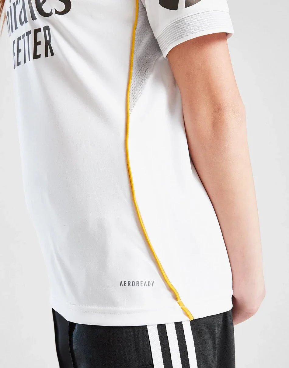 CAMISETA DE LOCAL ADIDAS REAL MADRID 2025/26 JÚNIOR