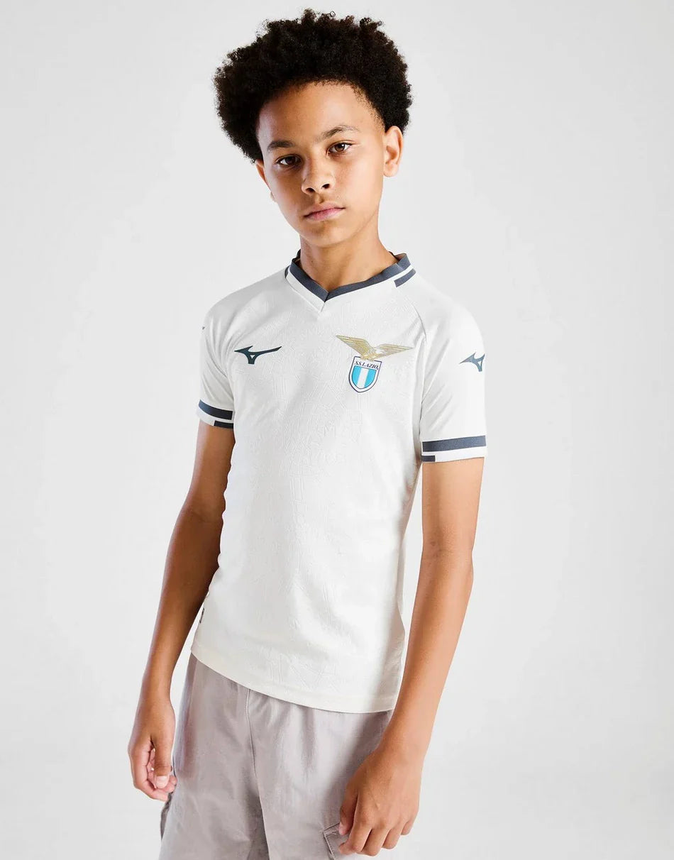 CAMISETA DE VISITANTE JUNIOR MIZUNO LAZIO 2025/26