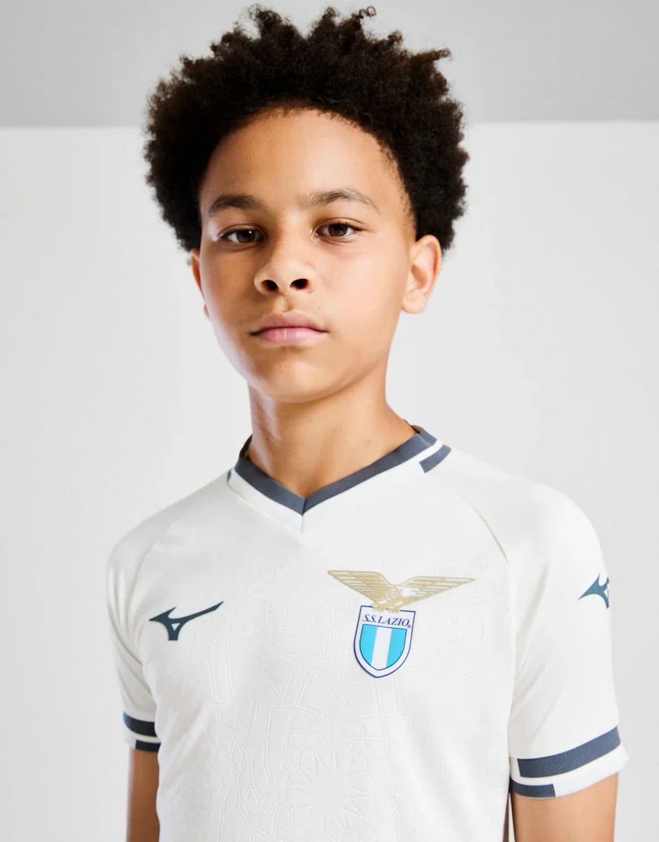 CAMISETA DE VISITANTE JUNIOR MIZUNO LAZIO 2025/26