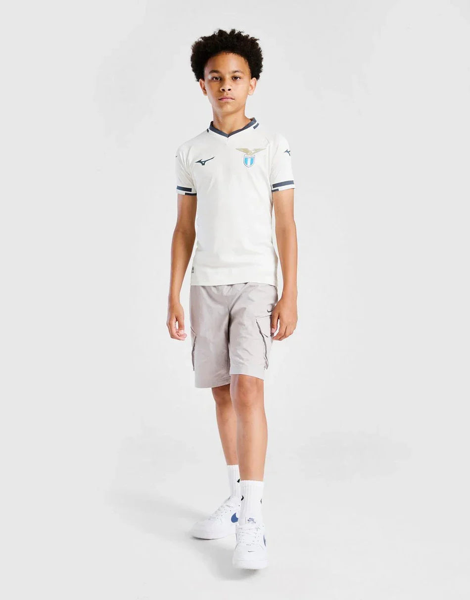 CAMISETA DE VISITANTE JUNIOR MIZUNO LAZIO 2025/26
