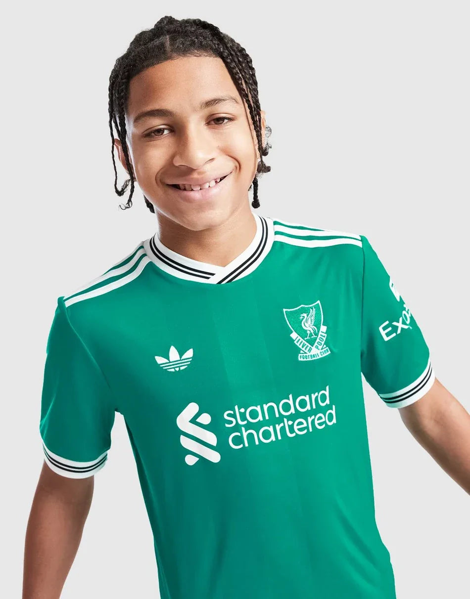 CAMISETA TERCERA ADIDAS ORIGINALS LIVERPOOL FC 2025/26 JUNIOR