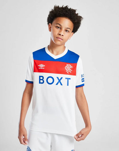 CAMISETA DE VISITANTE UMBRO RANGERS FC 2025/26 JUNIOR
