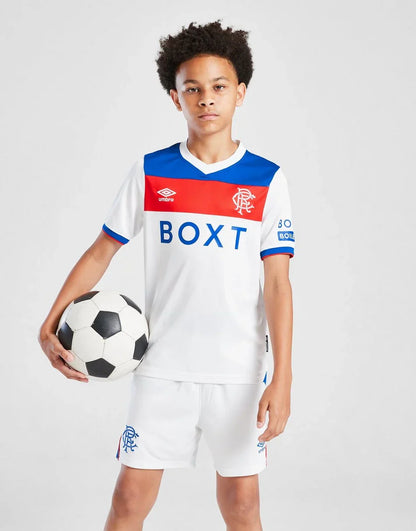 CAMISETA DE VISITANTE UMBRO RANGERS FC 2025/26 JUNIOR