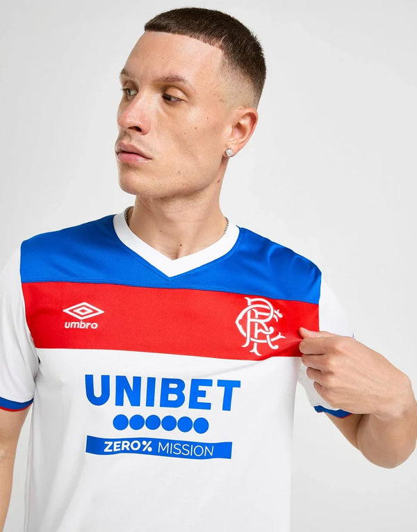 CAMISETA DE VISITANTE UMBRO RANGERS FC 2025/26