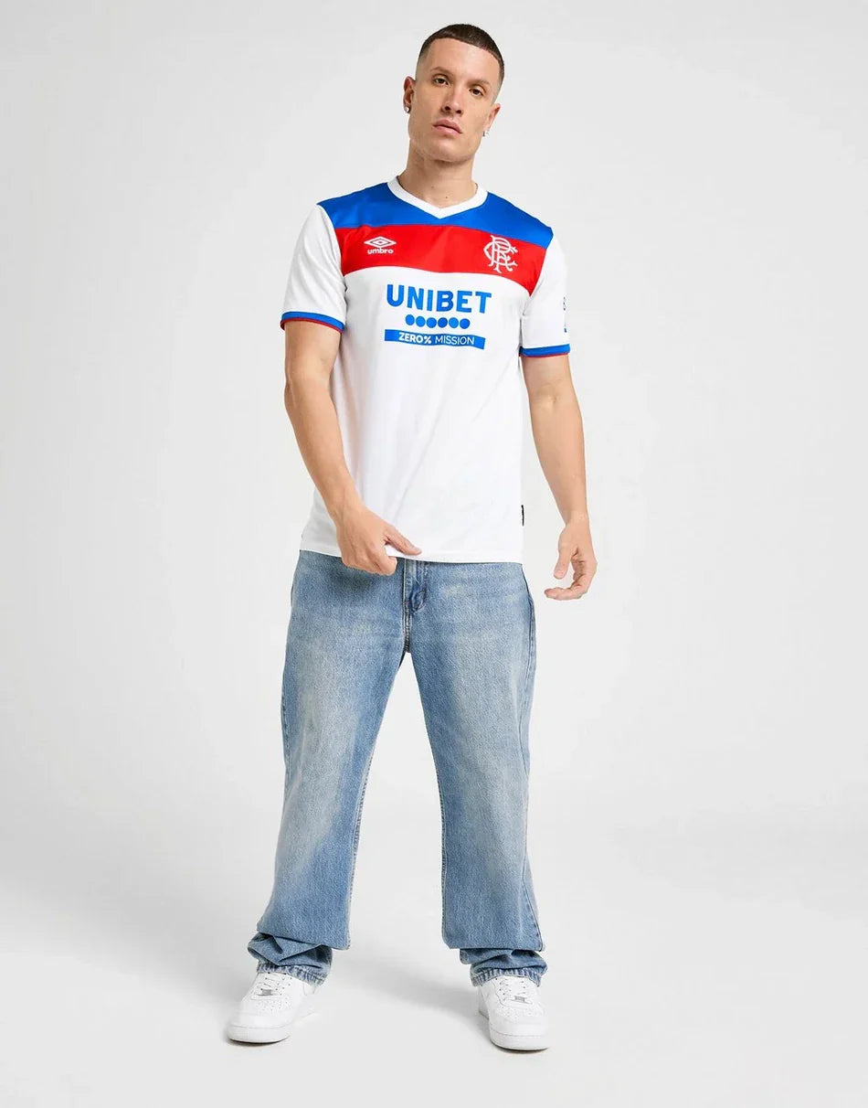 CAMISETA DE VISITANTE UMBRO RANGERS FC 2025/26