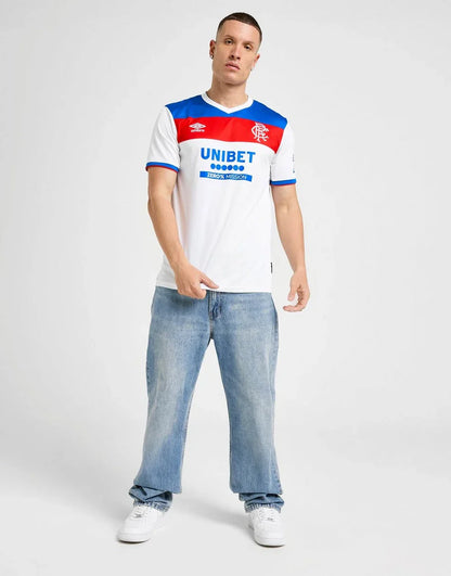 CAMISETA DE VISITANTE UMBRO RANGERS FC 2025/26