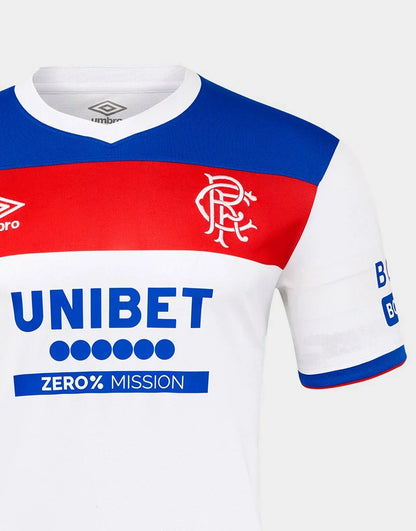 CAMISETA DE VISITANTE UMBRO RANGERS FC 2025/26