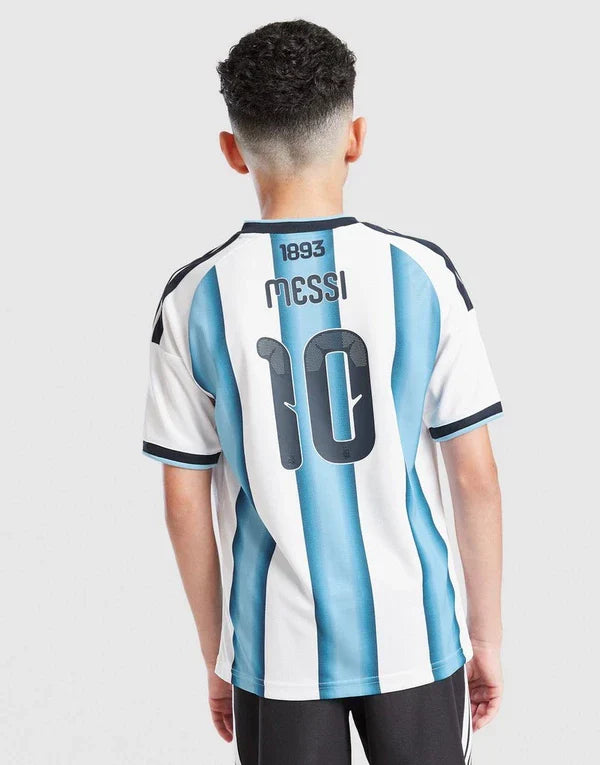 CAMISETA LOCAL ADIDAS ARGENTINA 2026 JUNIOR