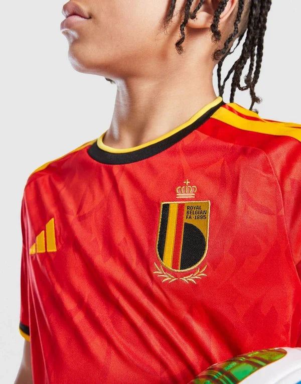 CAMISETA ADIDAS BÉLGICA 2026 PRIMERA EQUIPACIÓN JÚNIOR