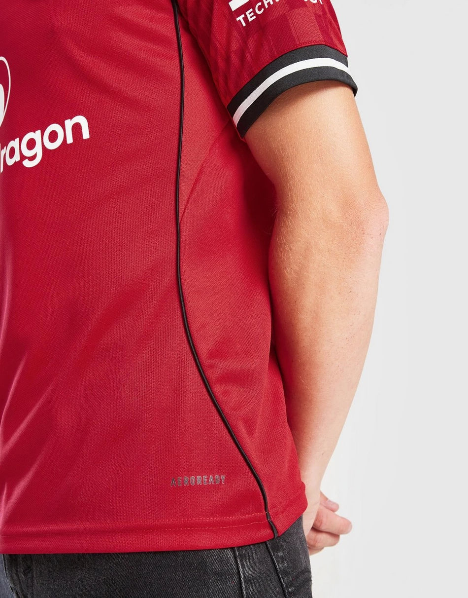 CAMISETA ADIDAS MANCHESTER UNITED FC TEMPORADA 2025/26 PARA JÚNIOR