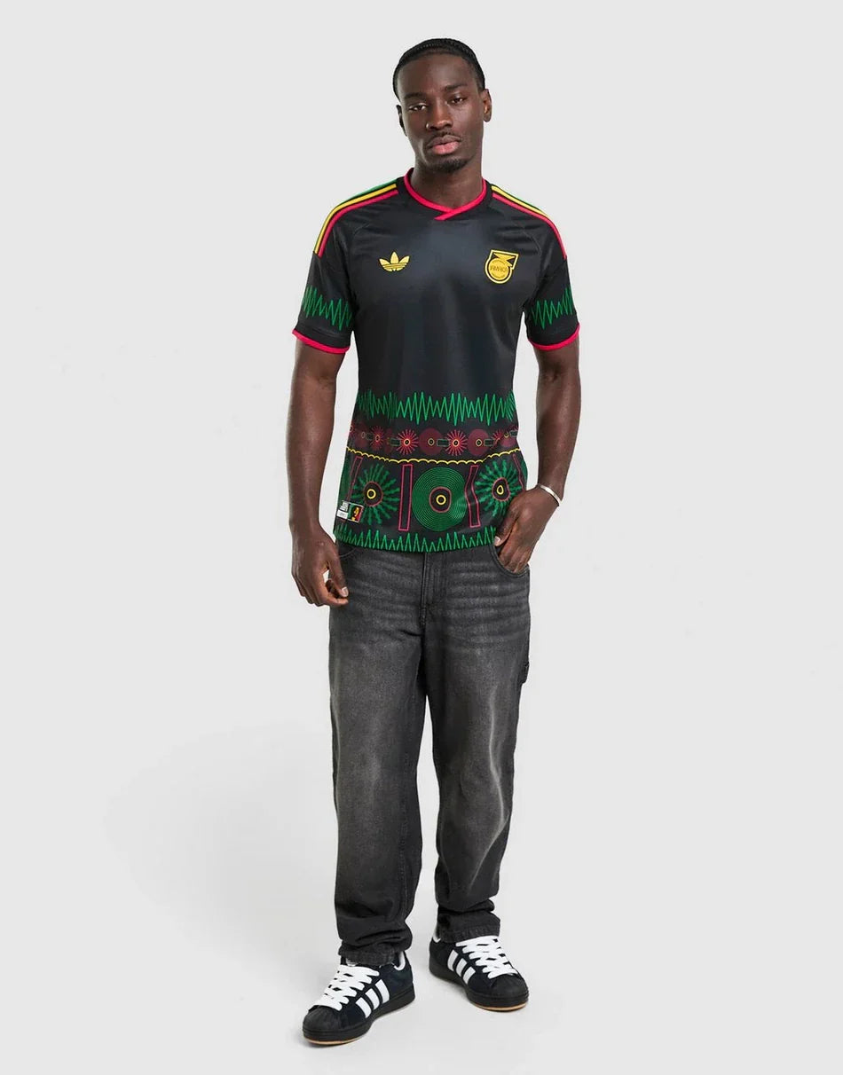 JAMAICA 2026 X BOB MARLEY CAMISETA DE VISITANTE