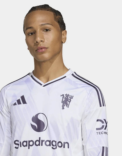 CAMISETA ADIDAS MANCHESTER UNITED 25/26 DE VISITANTE MANGA LARGA
