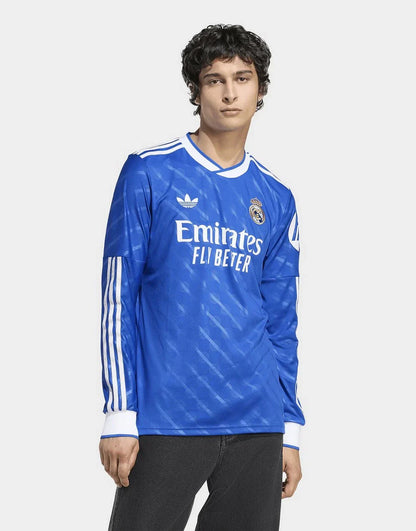 CAMISETA ADIDAS REAL MADRID TERCERA MANGA LARGA 25/26